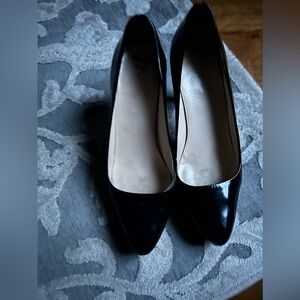 Prada Black Patent  leather Heels